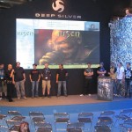 I Piranha Bytes sul palco.