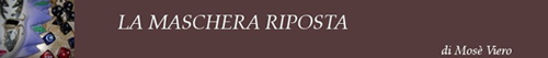 Logo la maschera riposta
